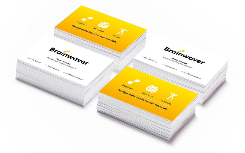 Logo, huisstijl en communicatie-uitingen – Brainwaver
