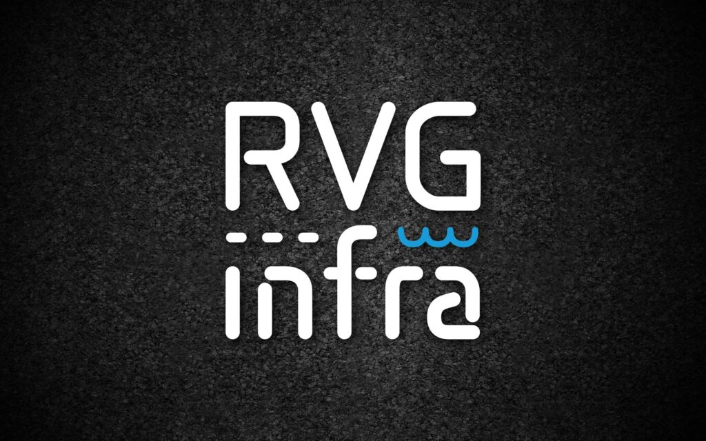 Opvallend en robuust logo – RVG Infra