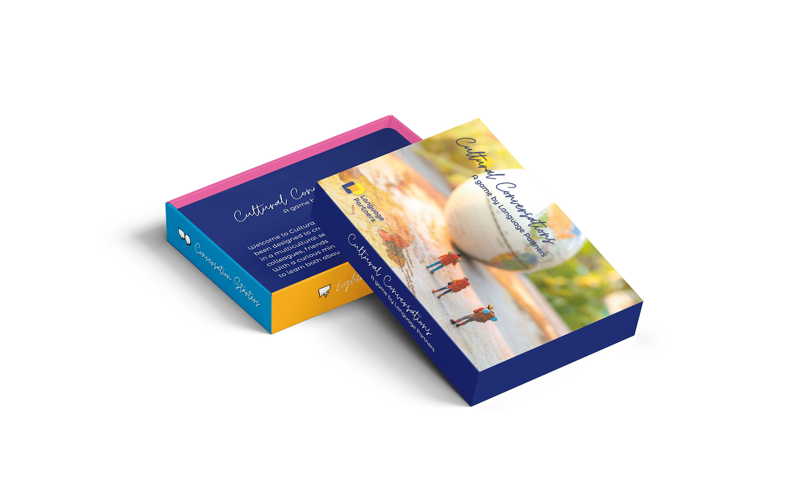 Spelvormgeving – Language Partners en Mazzi-Inc